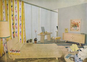 Ložnice navrhla Suzanne Guiguichon, 1939. od Unbekannt