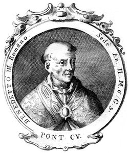Benedikt III., papež katolické církve od Unbekannt