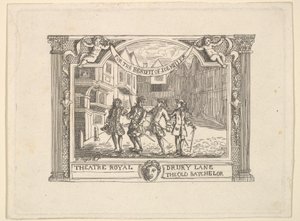 Benefiční vstupenka pro Joe Millera, 1790. od Unbekannt