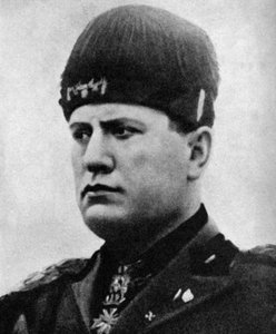 Benito Mussolini 1883-1945, italský fašistický diktátor, 1922-1936 od Unbekannt