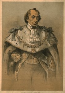 Benjamin Disraeli, c1870. od Unbekannt
