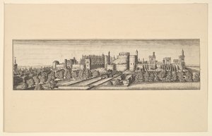 Berkshire, s hradem Windsor, po roce 1666. od Unbekannt