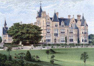 Bestwood Lodge, Nottinghamshire, konec 19. století od Unbekannt