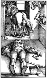 Okouzlený ženich Spící ženich a čarodějka, 1544 1964. od Unbekannt