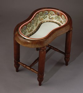 Bidet von Elisabeth von Bayern Carl Knoll Porzellanfabrik, Karlsbad, 1887-1890 von Unbekannt