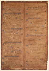 Bifolium vyříznuté z karolínského gradual recto, c. 830-860. od Unbekannt