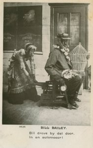 Pohlednice Billa Baileyho. Bill Bailey, Wont You Please Come Home byla populární píseň publikovaná v roce 1902 od Unbekannt