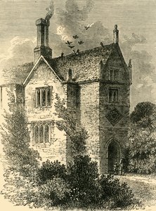 Bishop Bonners House v roce 1780, c1878. od Unbekannt