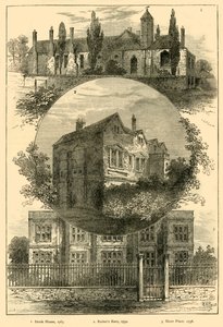 Bits of Old Hackney, c1876. od Unbekannt