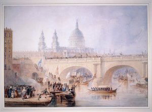 Blackfriars Bridge, Londýn od Unbekannt