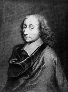 Blaise Pascal, francouzský matematik, fyzik a filozof, c 1650 od Unbekannt