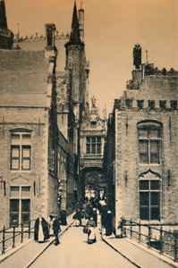 Blind Donkey Street, c1910 od Unbekannt