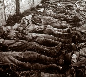Těla po útoku, c1914-c1918 od Unbekannt