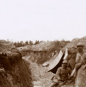 Bois de la Grille, severní Francie, c1914-c1918 od Unbekannt