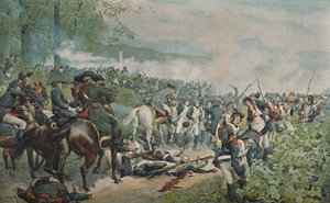 Bonaparte Checking The French Retreat v Marengo, 1800, 1896 od Unbekannt