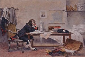 Bonaparte v Auxonne, 1788, 1896. od Unbekannt