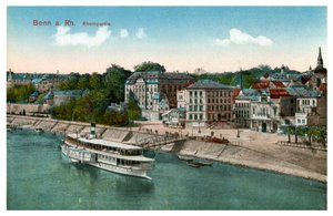 Bonn a řeka Rýn, 20. století od Unbekannt