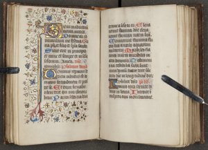 Book of Hours, c.1450 (inkoust na pergamenu) od Unbekannt