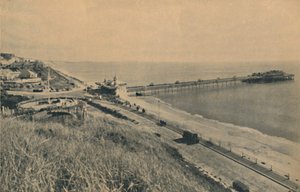 Boscombe Pier a Sea Front, 1929 od Unbekannt