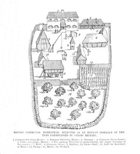 Bosenská komunální usedlost, 1902. od Unbekannt