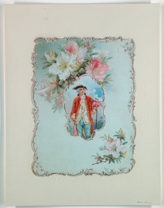 Chlapec s kyticí růží, 1880–1910 od Unbekannt