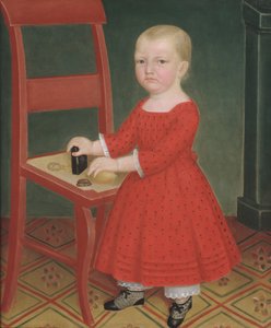 Chlapec s blond vlasy, ca. 1840-50. od Unbekannt