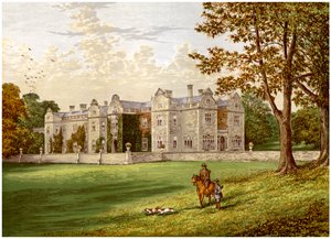 Brantingham Thorpe, Yorkshire, domov rodiny Sykes, c1880 od Unbekannt