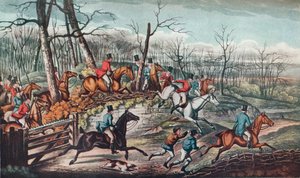 Breaking Cover, c1824 od Unbekannt