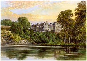 Hrad Brechin, Brechin, Angus, Skotsko, domov hraběte z Dalhousie, c1880 od Unbekannt