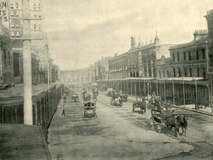 Brickfield Hill, Sydney, 1901. od Unbekannt