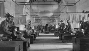 Britská kasárna, Agra, Indie, 1916-1917 od Unbekannt