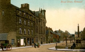 Broad Street, Kirkwall, Orkneje, Skotsko, 20. století od Unbekannt