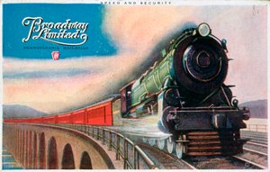 Broadway Limited, Pennsylvania Railroad, 1927 od Unbekannt