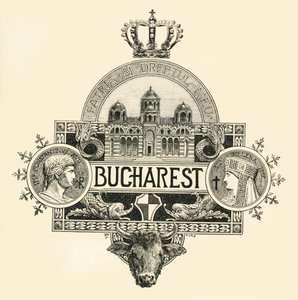 Bukurešť, konec 19.-začátek 20. století. od Unbekannt