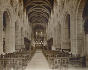 Kostel Buckfast Abbey, interiér, konec 19. a začátek 20. století od Unbekannt
