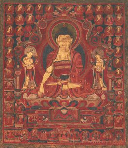 Buddha Šákjamuni jako Lord of Munis, polovina 17. století. od Unbekannt