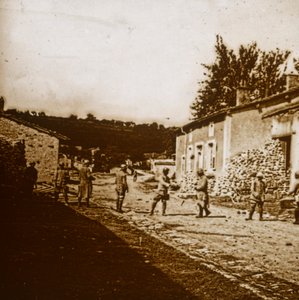 Obrana budov, c1914-c1918 od Unbekannt