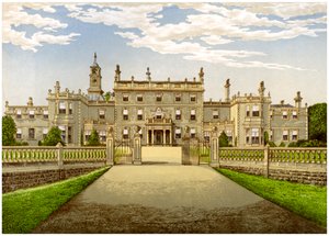 Bulwell Hall, Nottinghamshire, domov rodiny Cooperových, c1880 od Unbekannt