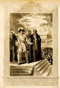 Buonaparte na poli května 1816. od Unbekannt