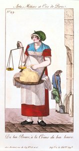 Prodavač másla, 1826 od Unbekannt