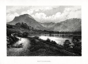 Buttermere, Lake District, Cumbria, 1896 od Unbekannt