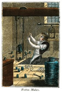 Tvůrce knoflíků, 1823 od Unbekannt
