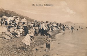 U moře, Folkestone, konec 19.-začátek 20. století od Unbekannt