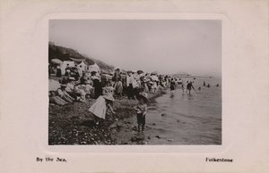 U moře, Folkestone, konec 19.-začátek 20. století od Unbekannt