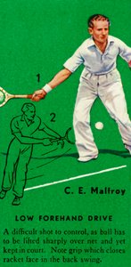 C. E. Malfroy - Nízký forhendový pohon, c1935. od Unbekannt