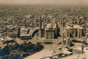Káhira, z minaretu mešity Citadel, 1936 od Unbekannt