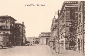 Kalkata - Clive Street, c1900 od Unbekannt