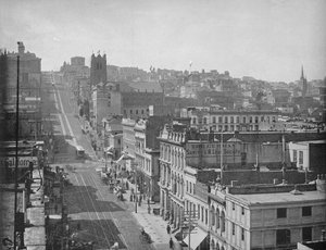 California Street, San Francisco, c1897. od Unbekannt