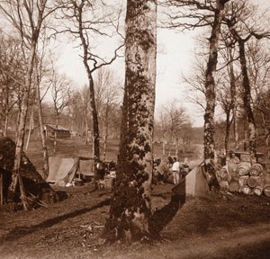 Camp, Genicourt, severní Francie, c1914-c1918 od Unbekannt