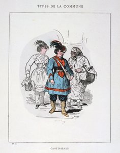 Cantinieres, Pařížská komuna, 1871. od Unbekannt